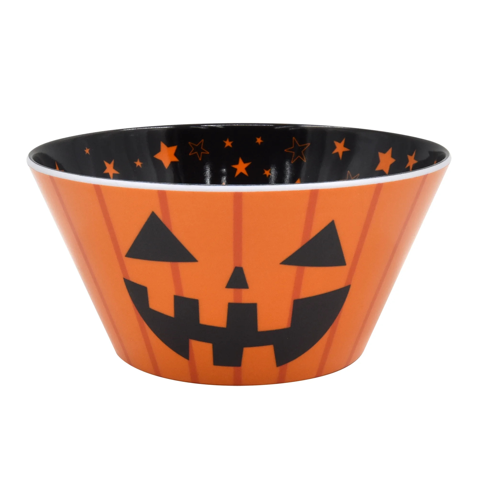 Halloween Small Jack-o'-Lantern Bowl, Melamine, 3 oz, by Way to Celebrate | Walmart (US)