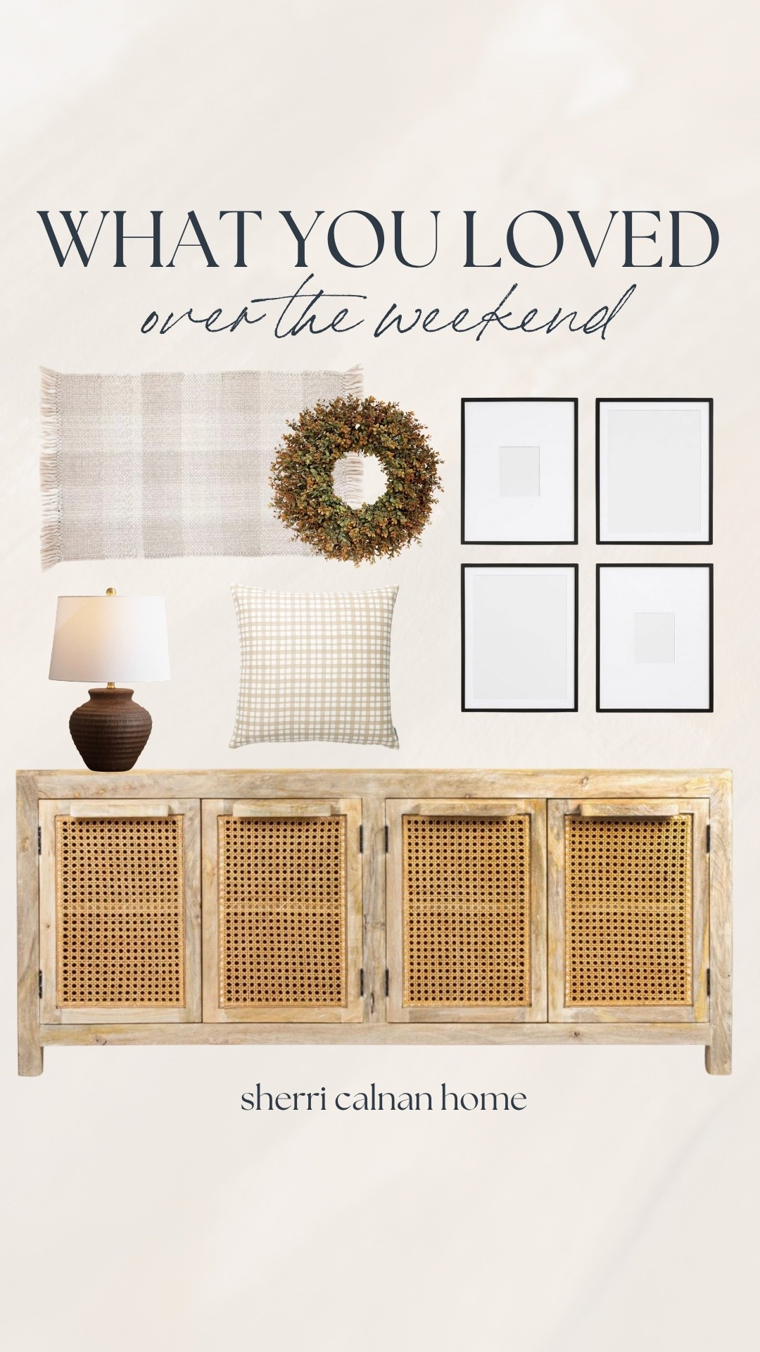 Your favorites from this weekend! 🤍🍂 This fall wreath remains a top seller (and it’s such a great price), along with this plaid throw pillow and gingham rug. Such a fun and festive mix!

#LTKHome #LTKSaleAlert #LTKSeasonal