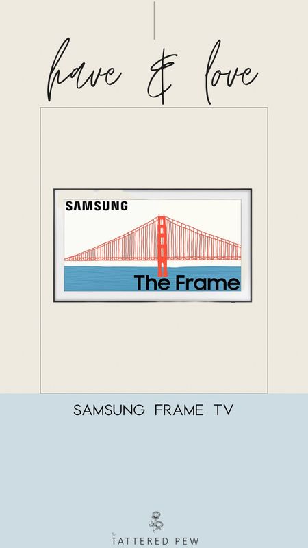 Have you seen the picture frame TVs? We absolutely love ours! It has a matte finish so that the sun doesn't reflect when I'm displaying pictures, and the color is so vibrant and clear!

#LTKhome #LTKFind