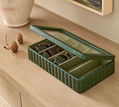 Finley Leather Sunglass Case | Pottery Barn (US)