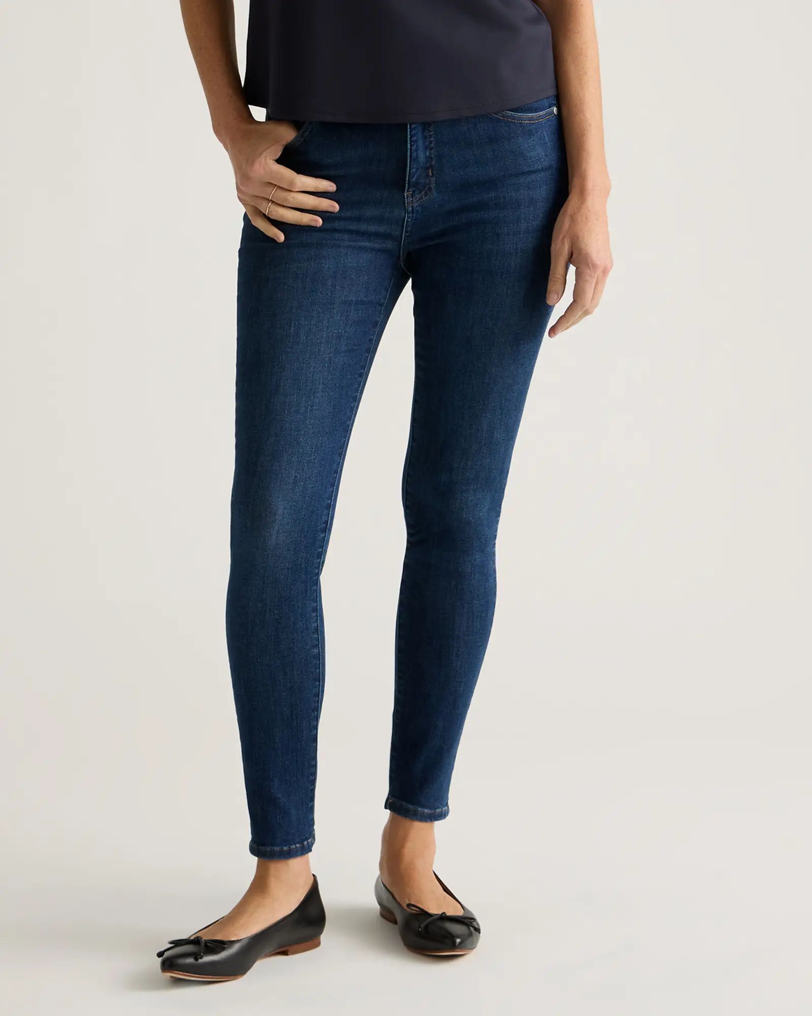 Stretch High Rise Skinny Jeans - 26" inseam | Quince