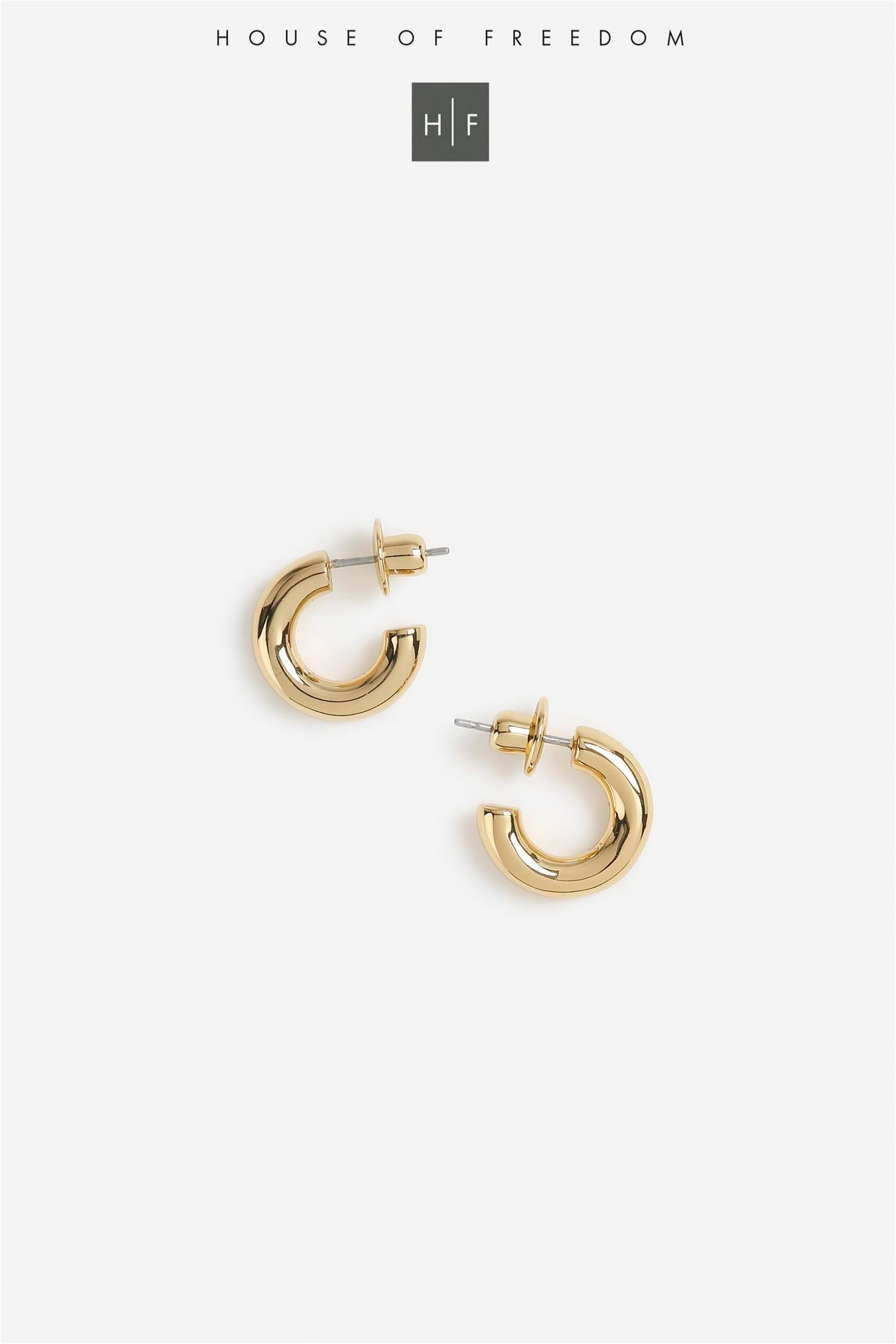 **Mini Tube Hoop Earrings | Topshop UK