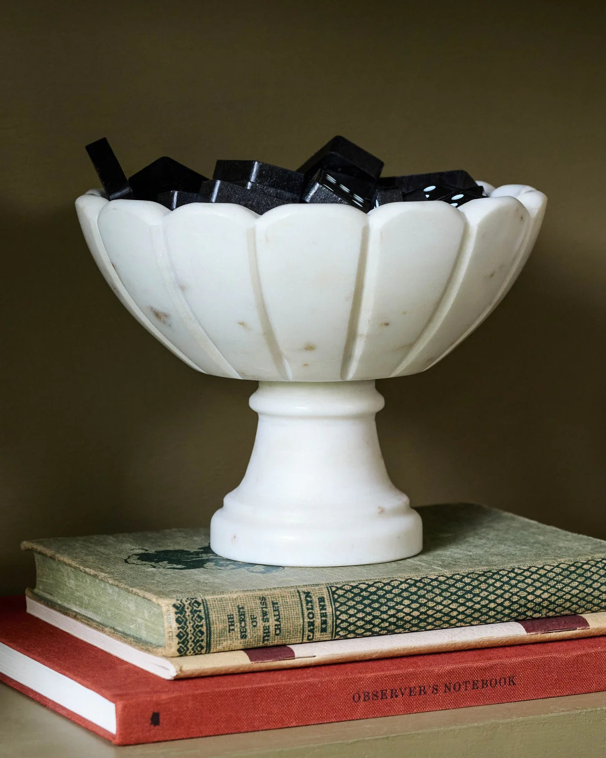 Marble Scalloped Accent Bowl | Magnolia