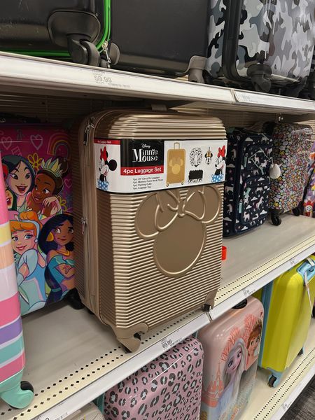 Target finds! Minnie Mouse kids luggage 🐭 ✨ In my cart for Harper!