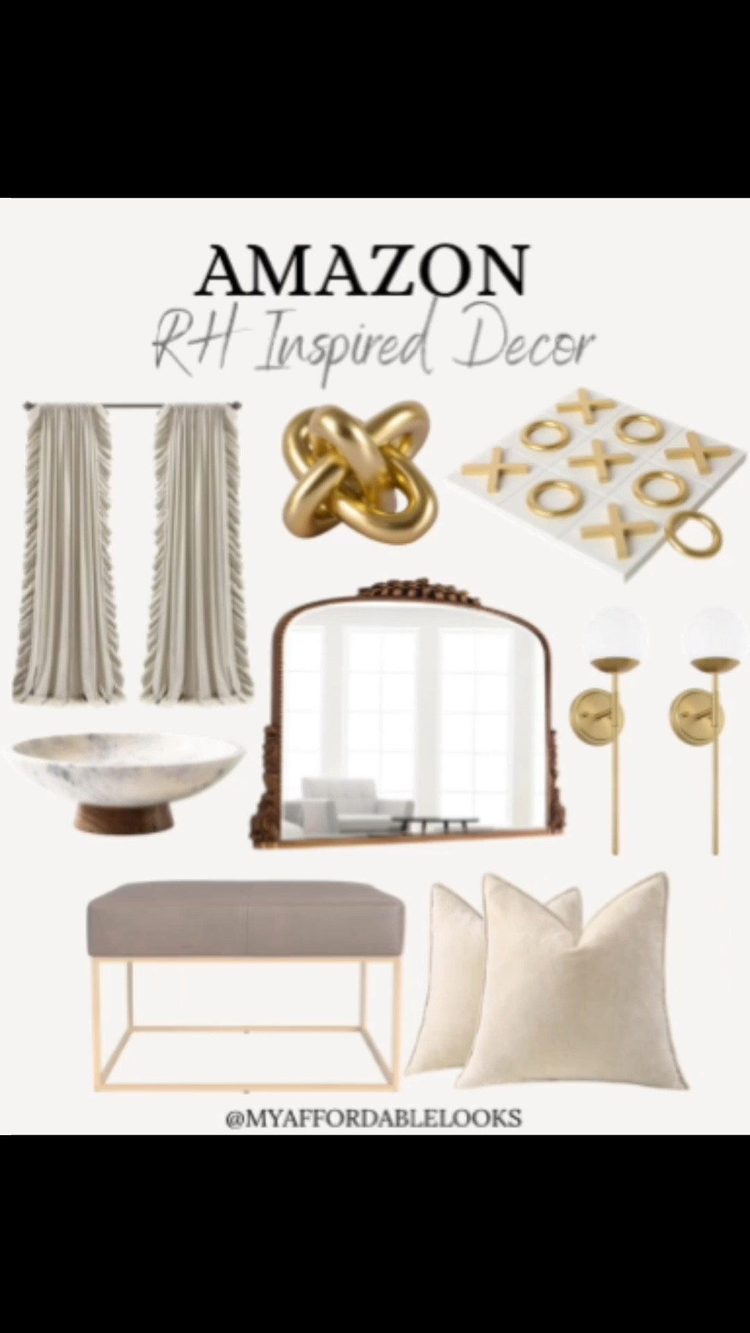 Amazon RH Inspired

#LTKHome #LTKSeasonal #LTKmorningroutine