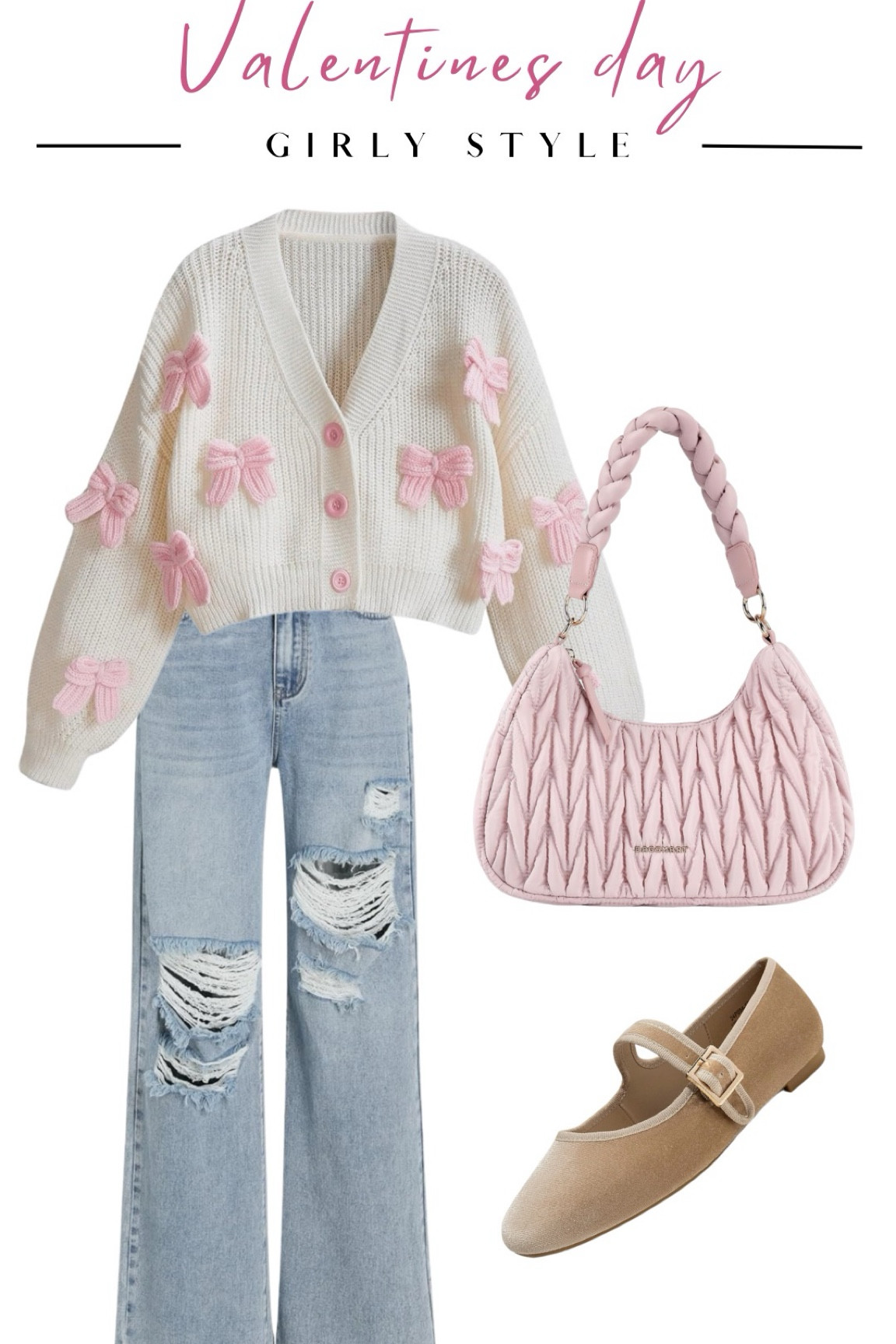 Cute and girly style for valentines or everyday wear 

#LTKSeasonal #LTKStyleTip #LTKFindsUnder50