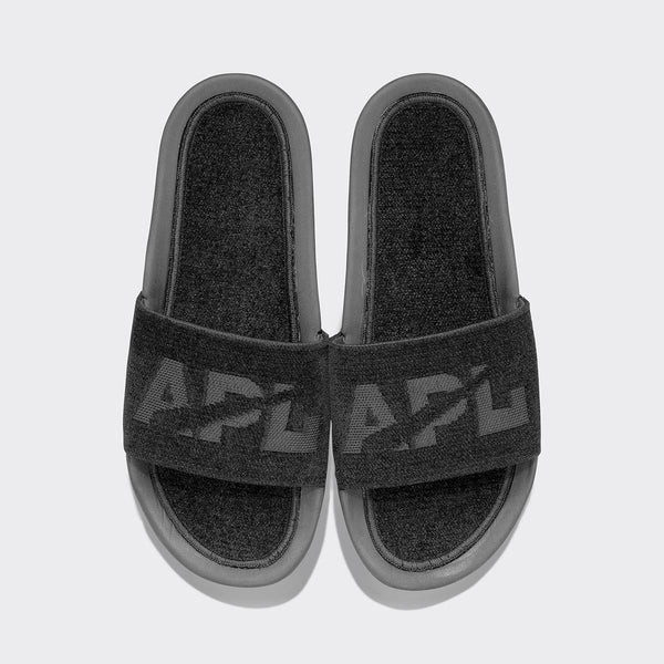 Women's TechLoom Velvet Slide Black | APL