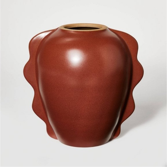 Studio McGee Ceramic Wavy Vase | Poshmark