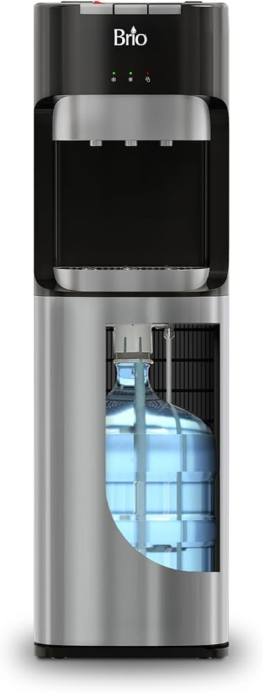 Brio Bottom Loading Water Cooler Dispenser for 5 Gallon Bottles - 3 Temperatures with Hot, Room &... | Amazon (US)