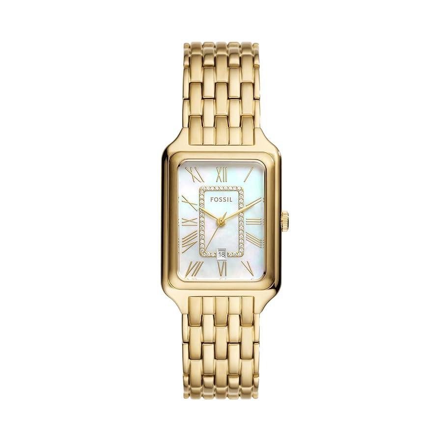 Fossil Women's Raquel Quartz Stainless Steel Three-Hand Watch | Amazon (US)
