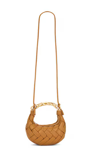 Orla Weave Handbag in Brown | Revolve Clothing (Global)