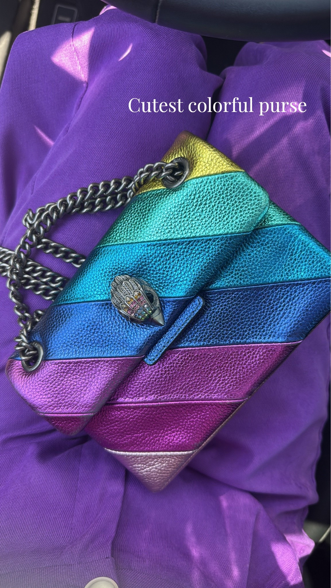 Kurt Geiger a little pop of color 💜💙🩵💚

#LTKgrwm #LTKootd #LTKWorkwear