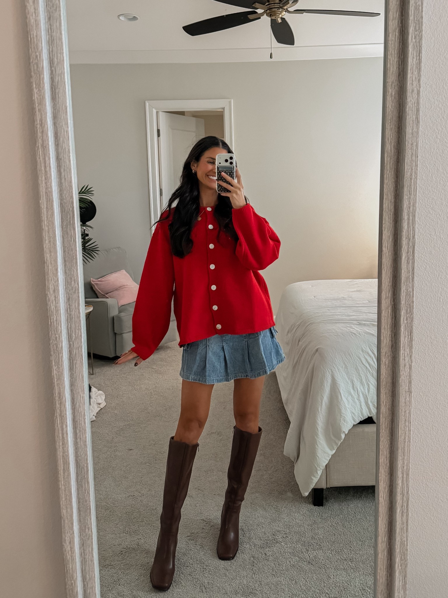 Holiday outfit 

Top is from Called to Surf- code JULIEKEMP

Holiday sweater | skirt and boots | cardigan | skirt and boots| tall boots 

#LTKSeasonal #LTKmomlife #LTKHoliday