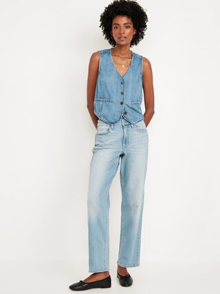 High-Waisted Wow Loose Jeans | Old Navy (CA)