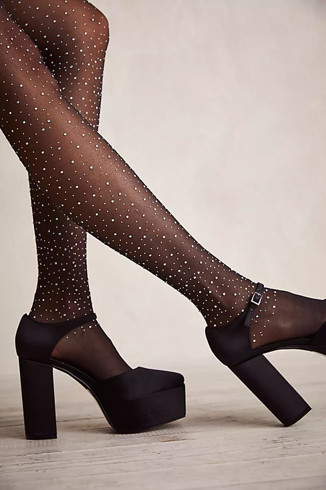 Premiere Sparkle Tights | Free People (Global - UK&FR Excluded)