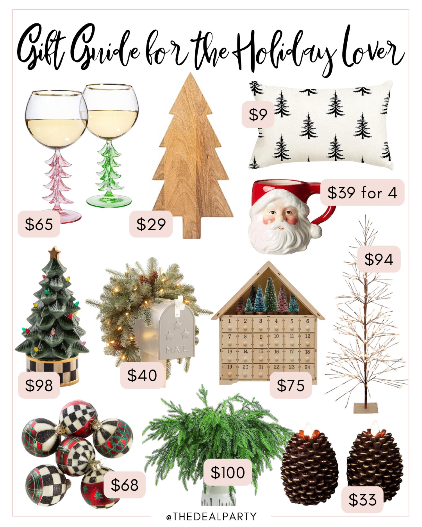 Holiday Gift Guide | Gift Guide for the Holiday Lover | Gift Guide for the Holiday Obsessed 

#LTKGiftGuide #LTKfindsunder100 #LTKHoliday