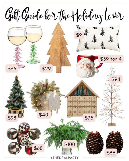 Holiday Gift Guide | Gift Guide for the Holiday Lover | Gift Guide for the Holiday Obsessed 

#LTKGiftGuide #LTKfindsunder100 #LTKHoliday