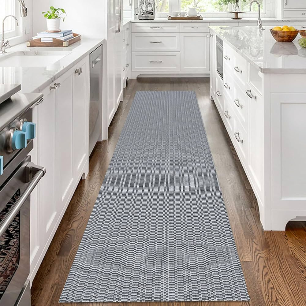 IOHOUZE Washable Runner Rug 2.6'x8' Rubber Backed Wide Hallway Runner Entryway Runner Indoor, Kit... | Amazon (US)