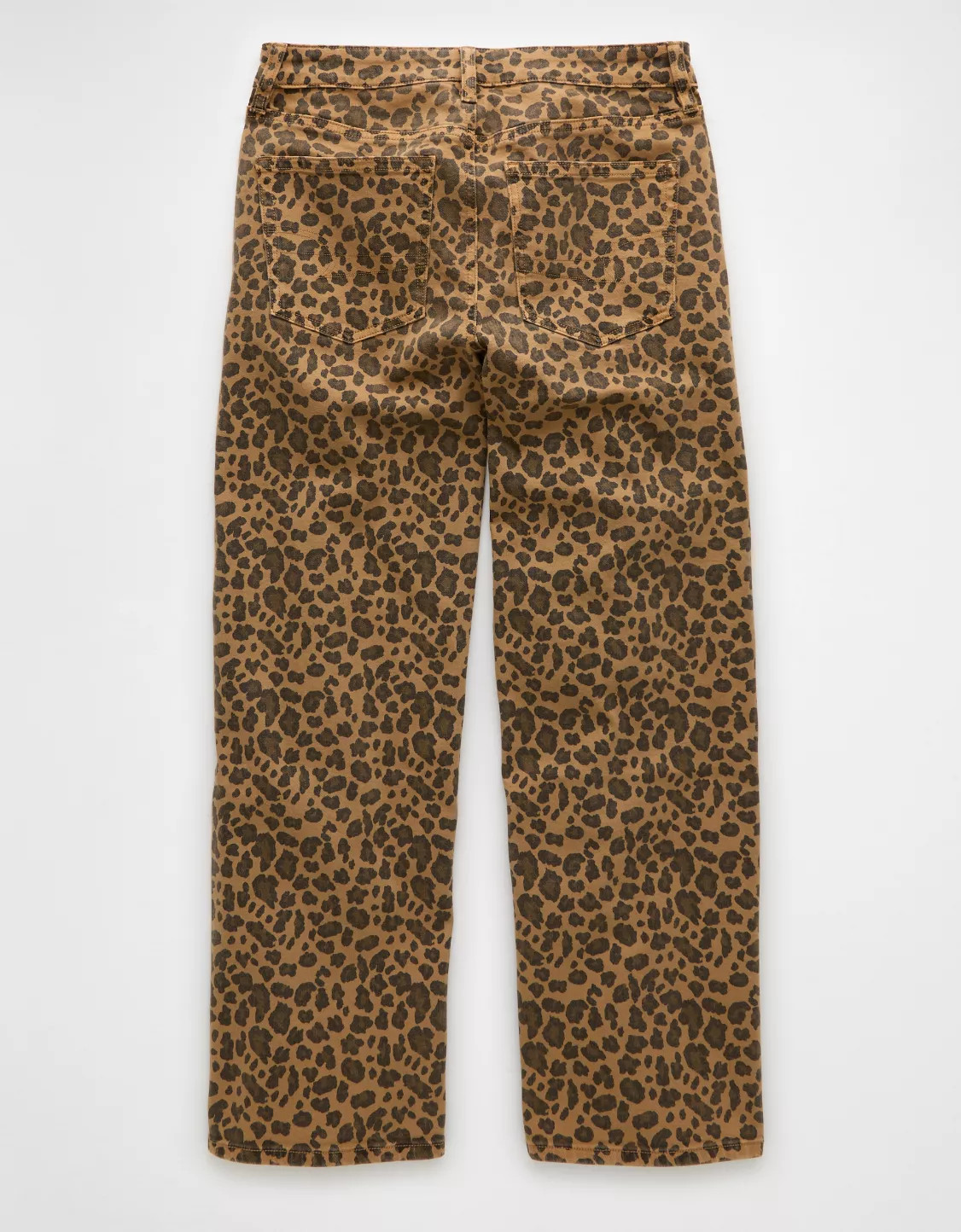 AE Stretch Leopard High-Waisted Stovepipe Ankle Pant | American Eagle Outfitters (US & CA)