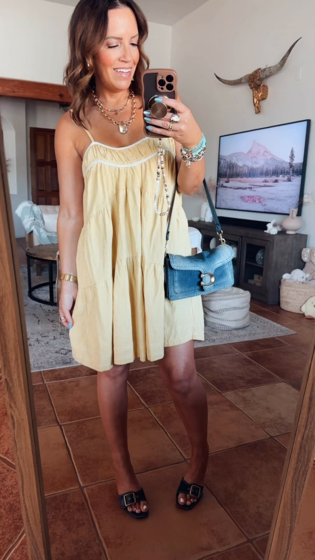 Summer date night look. I realize it’s not summer but we’re almost 100° in Tucson so….🥵 Unfortunately my Amazon dress is completely sold out it’s from last year, but I will link up some cute target options that are on sale! ￼

#LTKgrwm #LTKootd #LTKOver40