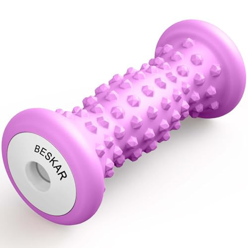 BESKAR Foot Massager Roller for Plantar Fasciitis Relief, Portable Feet Roller to Deep Tissue Muscle Massage, Foot Arch and Heel Pain, Reflexology Tool | Amazon (US)