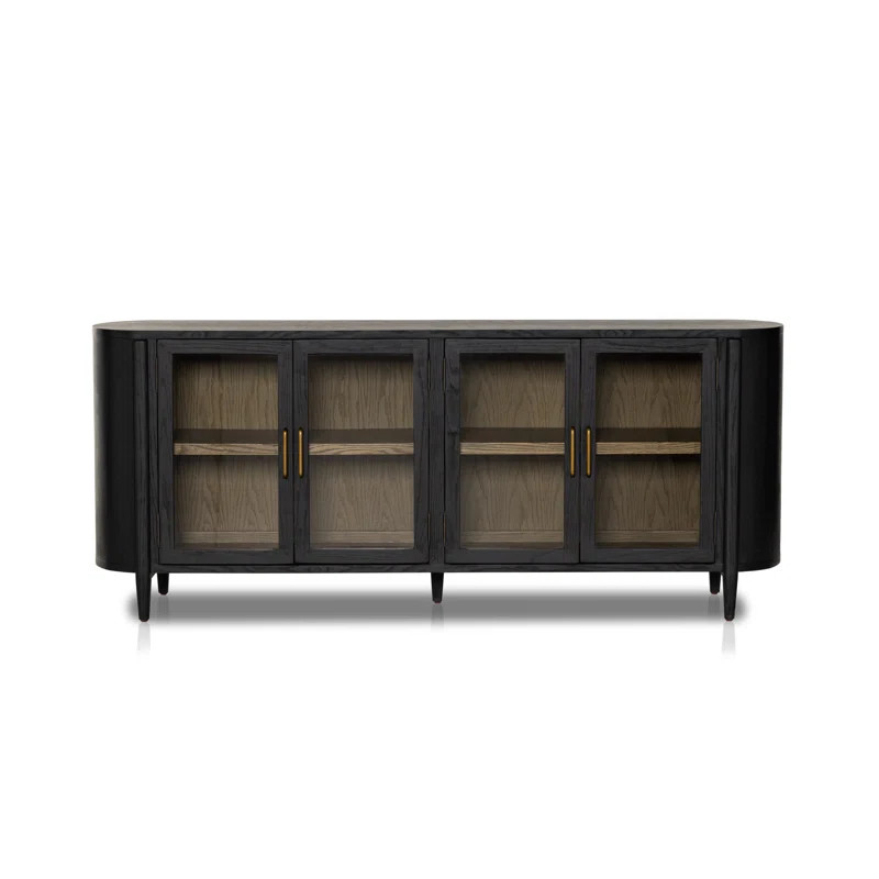 Cathay 82'' Solid Wood Sideboard | Wayfair North America