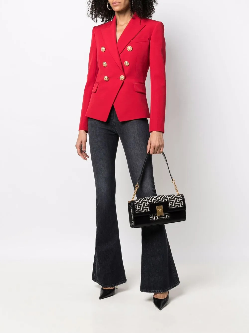 double-breasted tailored blazer | Farfetch Global