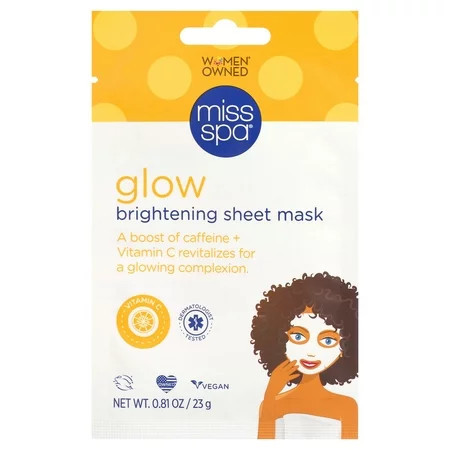Miss Spa Glow Facial Sheet Mask | Walmart (US)