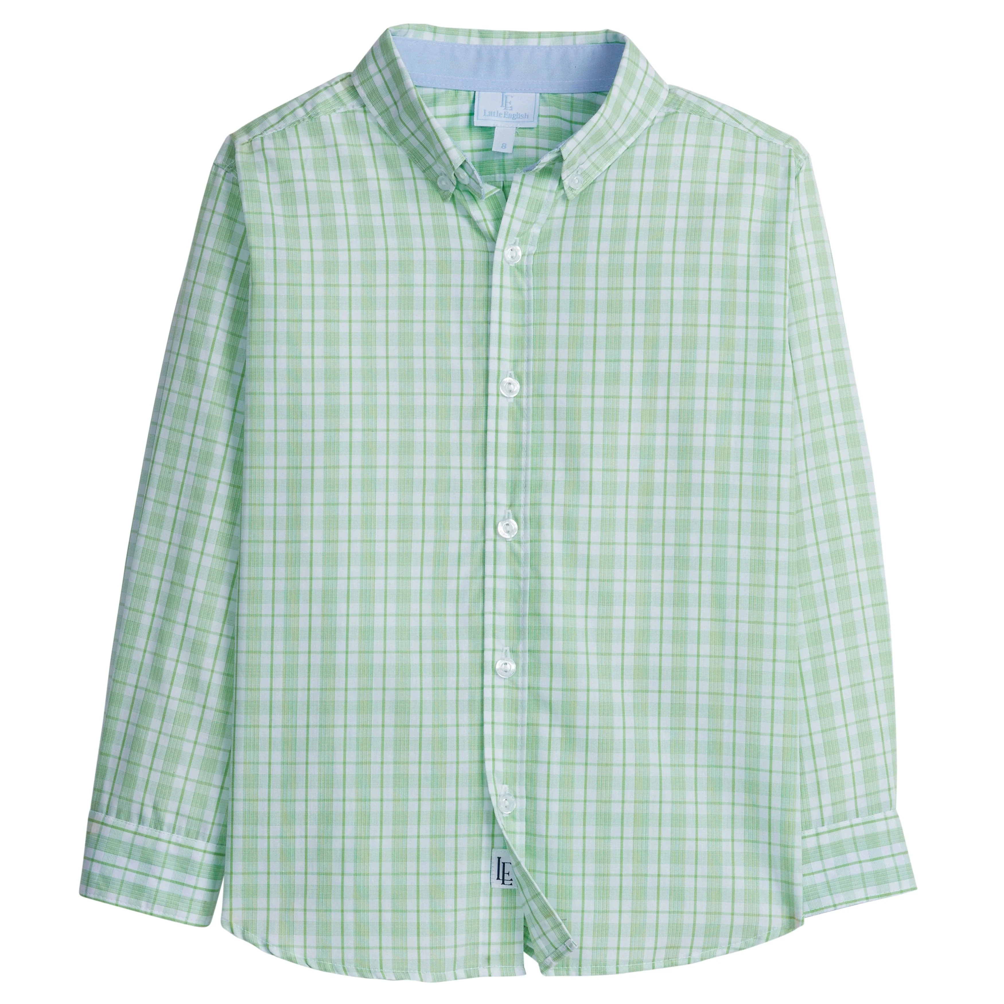 Boy's Plaid Button Down Shirt - Church Clothes | Little English