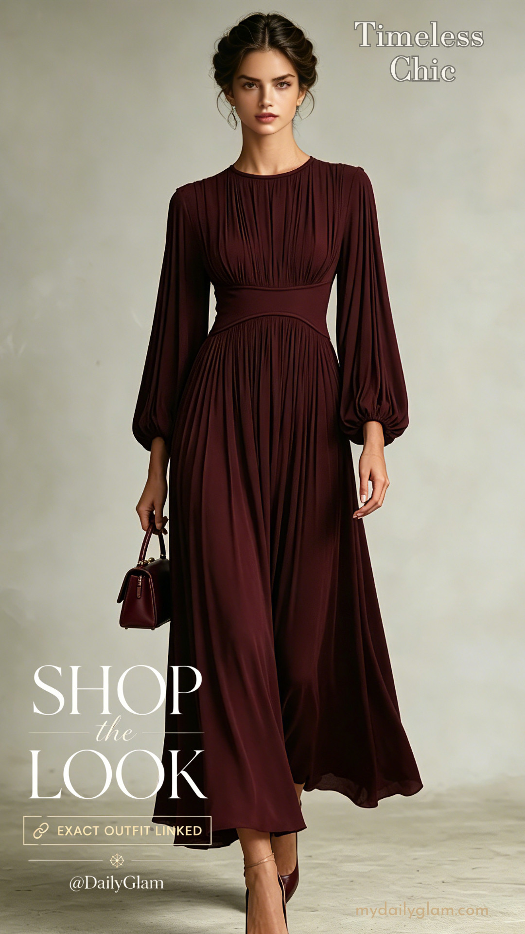 Burgundy Long Sleeve Midi Dress Formal Outfit
#BurgundyDress #WeddingGuestDress #FormalOutfit #EveningDress #FallDress
 

 #LTKootd #LTKOver40 #LTKWorkwear
