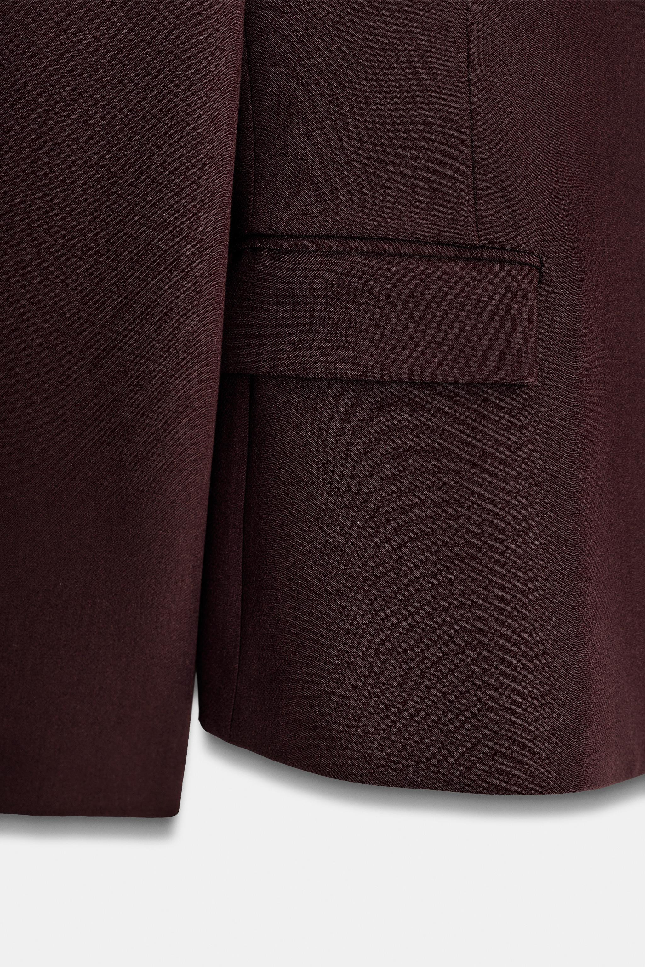 FITTED BLAZER WITH SHOULDER PADS | Zara US