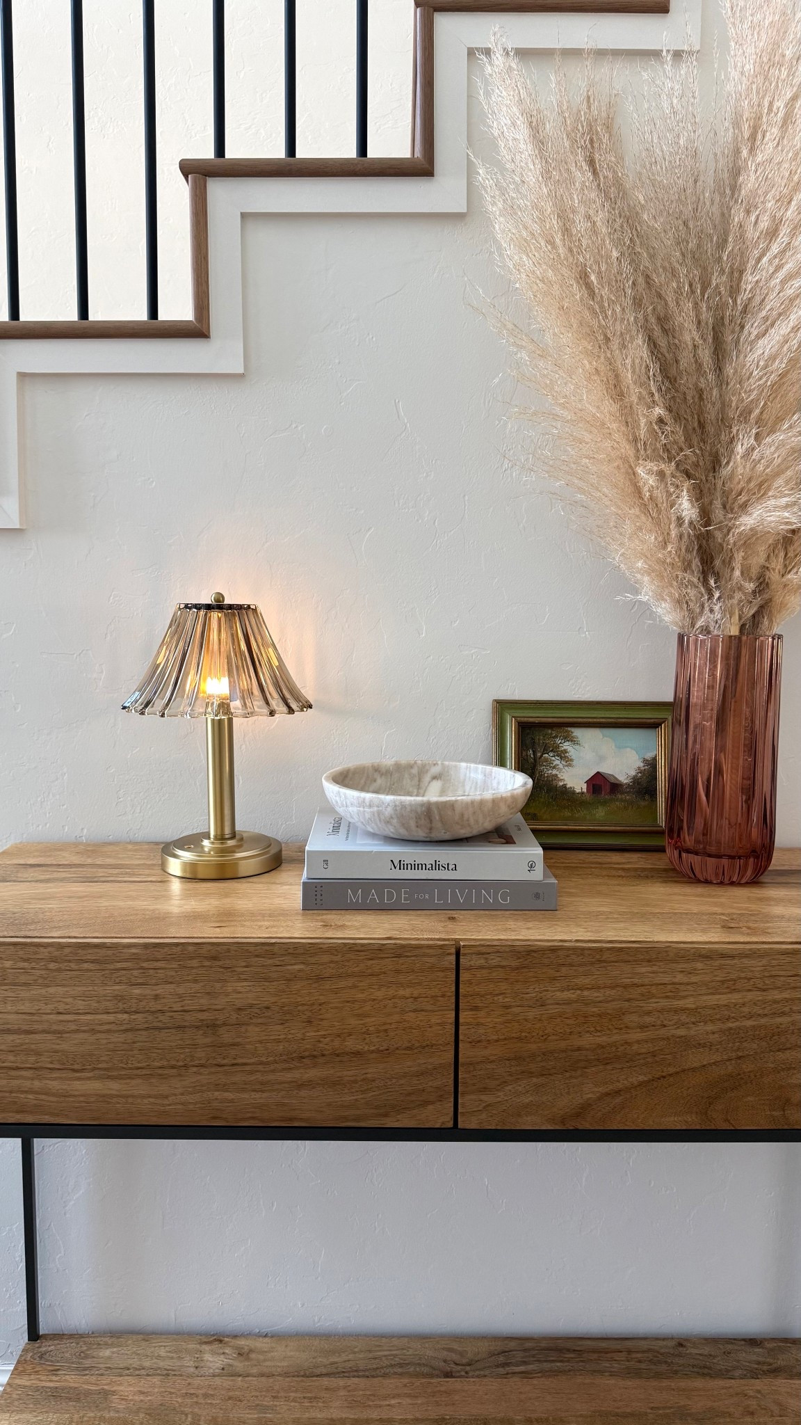 It’s so simple, but I love this cozy space in my entryway. The lamp even has a rechargeable battery! 



#LTKFindsUnder100 #LTKHome #LTKmomlife