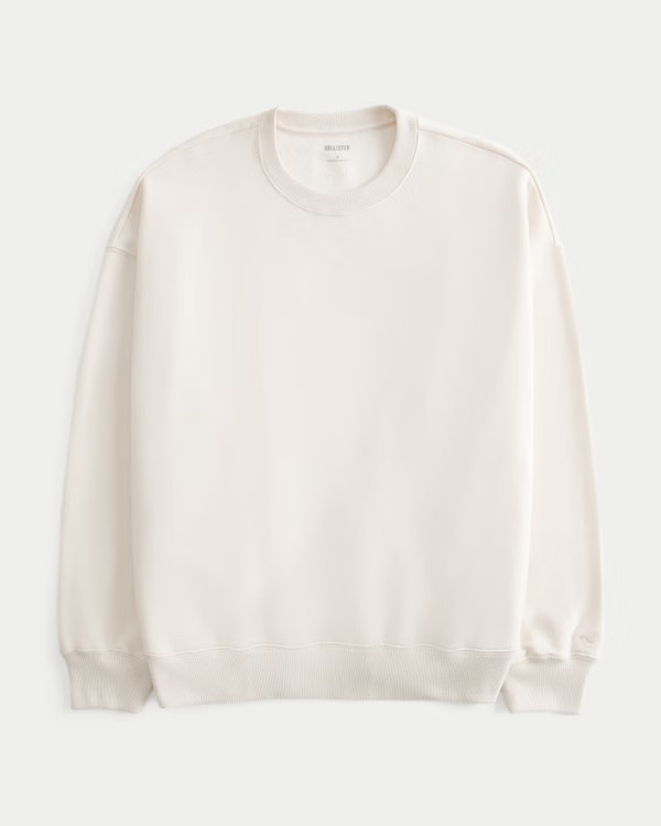 Oversized Crew Sweatshirt | Hollister (US)