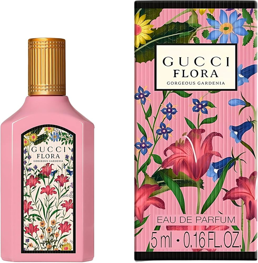 Gucci Flora Gorgeous Gardenia Eau De Parfum ~ Mini Splash Top 0.16 Fl Oz | Amazon (US)