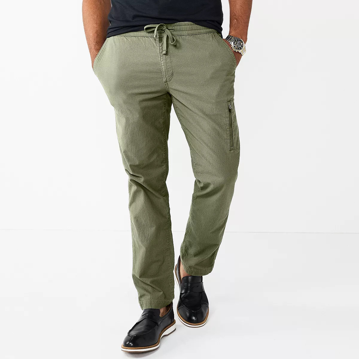 Men's Sonoma Goods For Life® Zip Pocket Pants | Kohl's