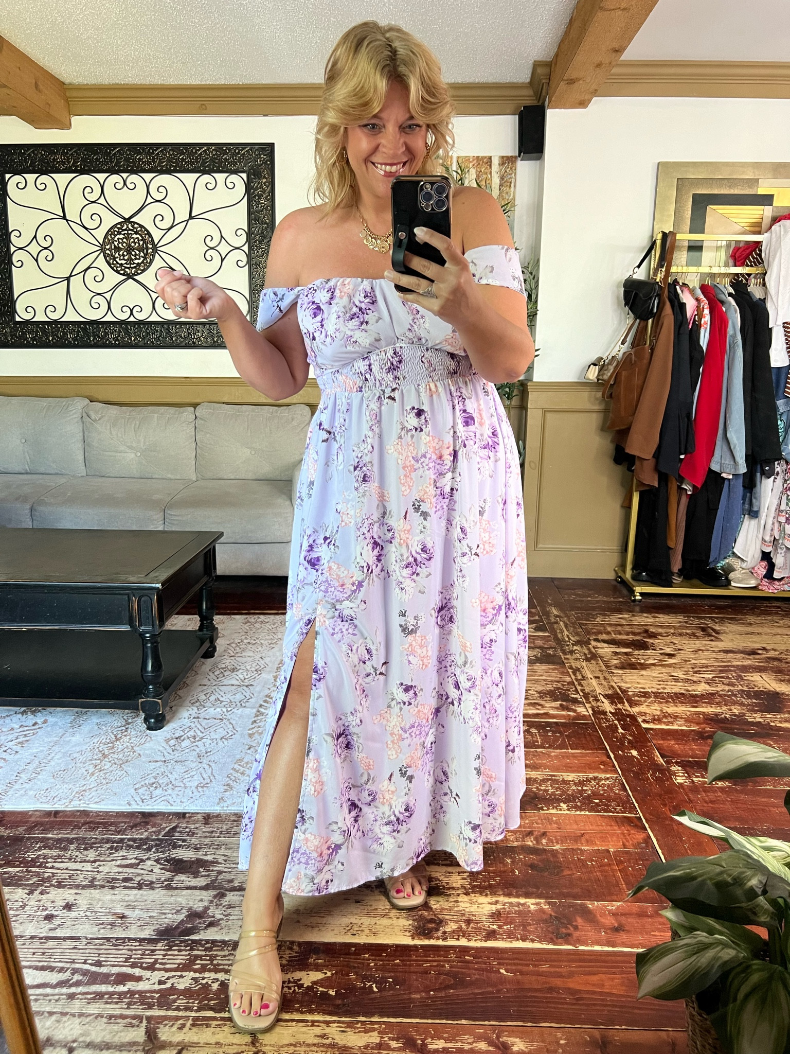 Special event dress- Size Large
Wedding guest dress, bridesmaid dress , maxi dress 

#LTKOver40 #LTKWedding #LTKMidsize