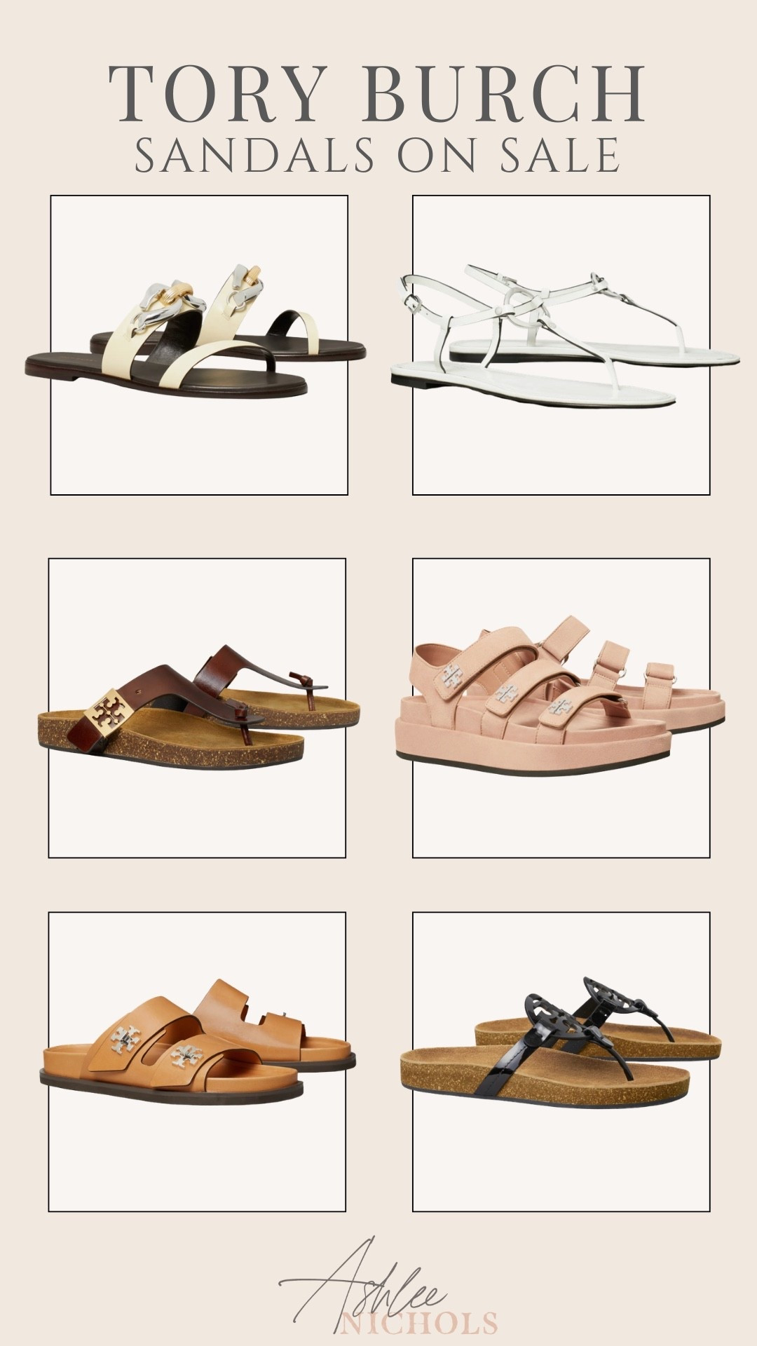 Tory Burch sandals on sale at Nordstrom!

Spring sandals, slip on sandals

#LTKSaleAlert #LTKSeasonal