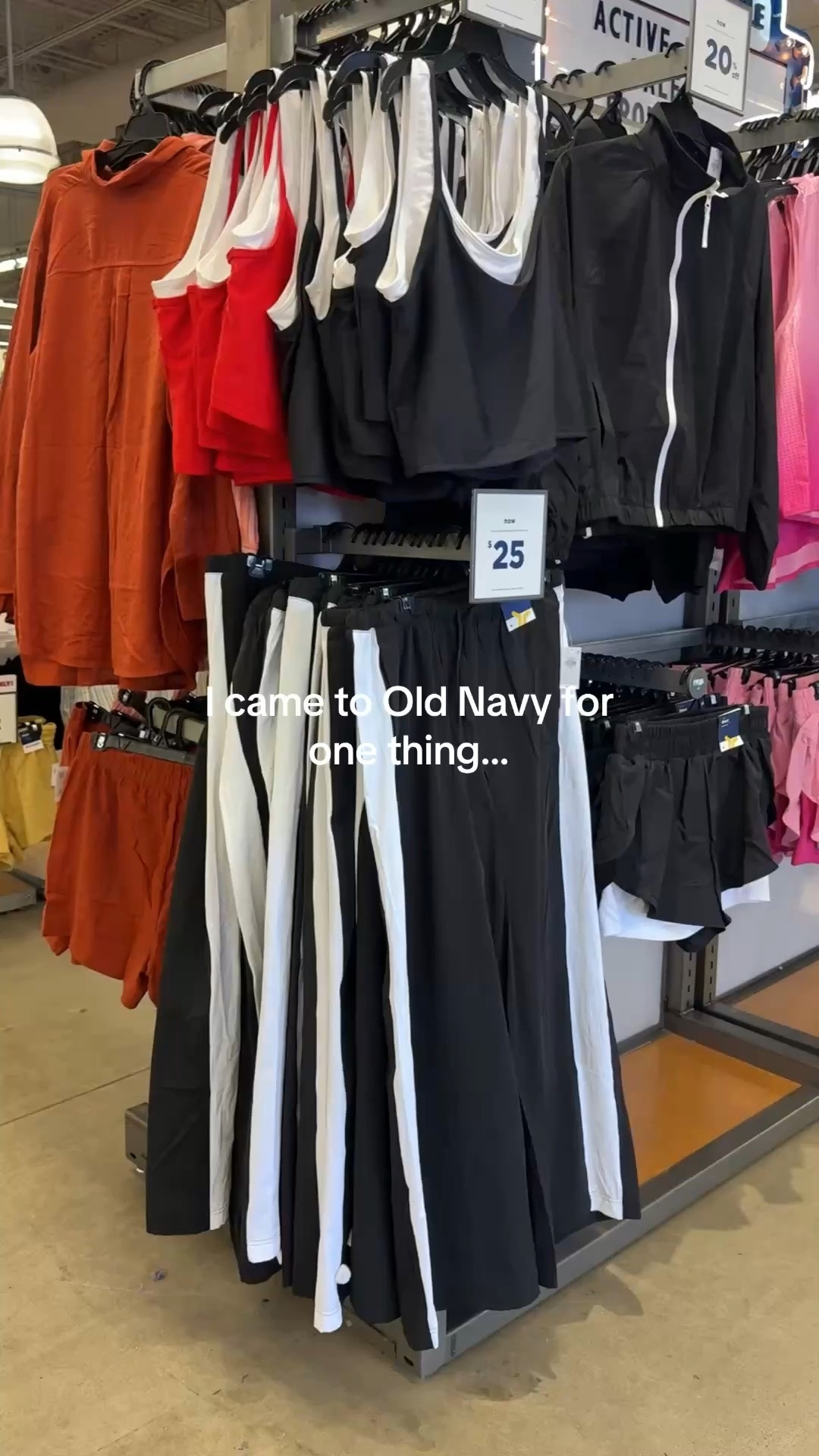 I got the last one in my size in-store. This is going to be my favorite summer outfit, I just know it. 💙

Old Navy really did something with these sets. Most are sold out online, but try your local store!

#LTKMidsize #LTKActive #LTKSaleAlert