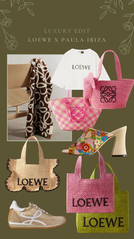 Favourite pieces from the Paula Ibiza x Loewe collection! 

#LTKSeasonal #LTKtravel #LTKitbag