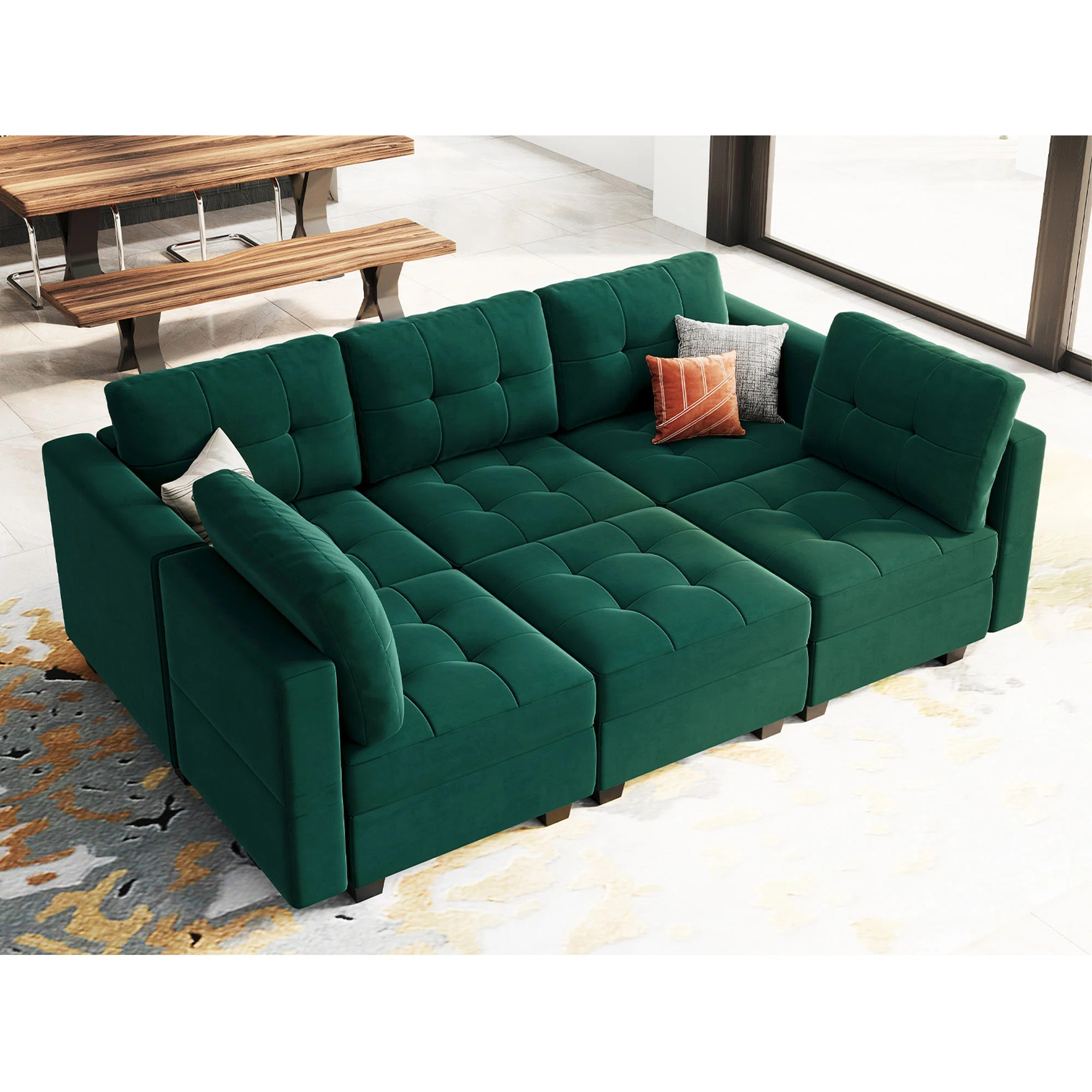 Soneson Upholstered Sectional | Wayfair North America