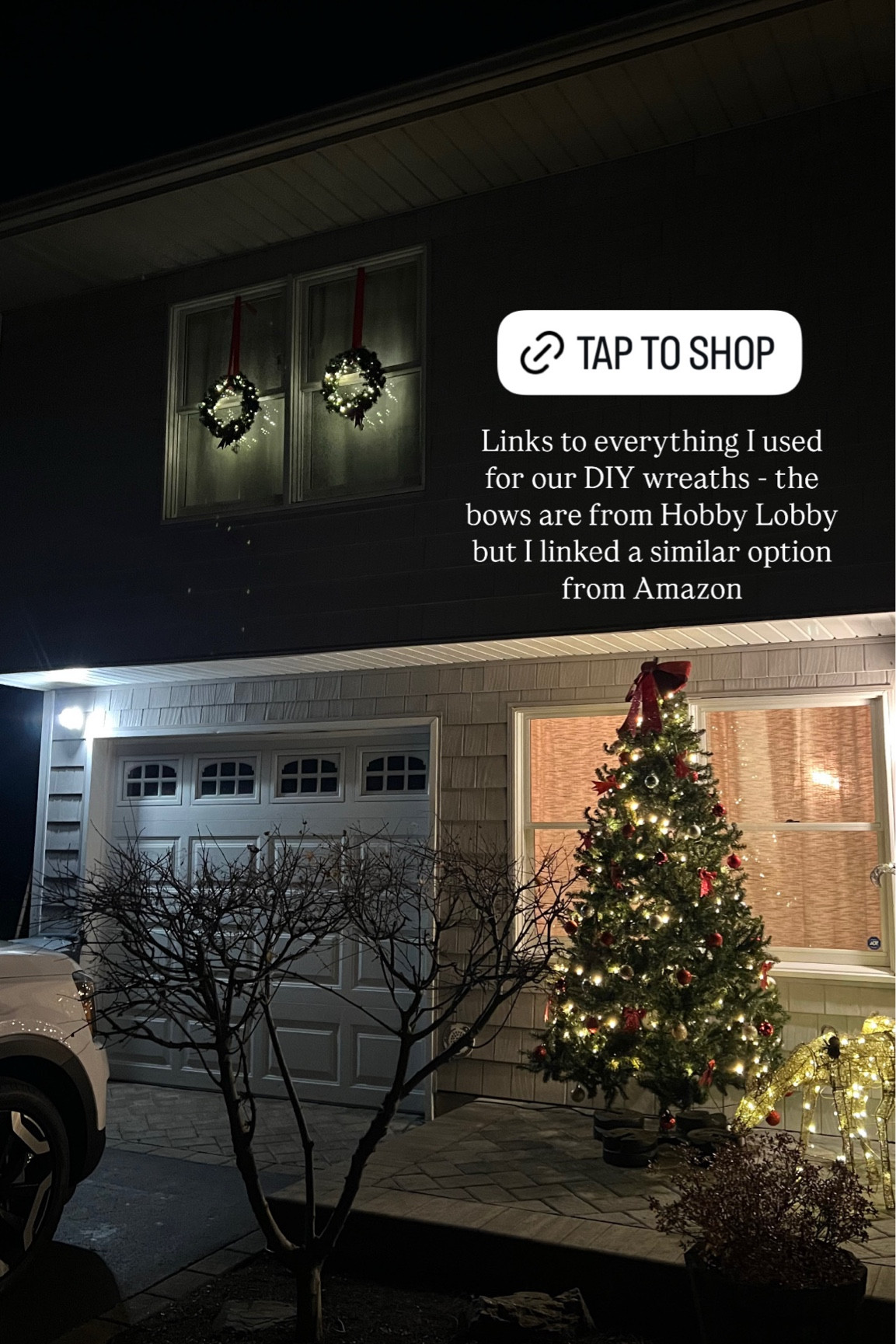 Decorate outside with us - DIY outdoor window wreaths! ♥️🎅🏼🎄

#LTKHoliday #LTKHome #LTKCyberWeek