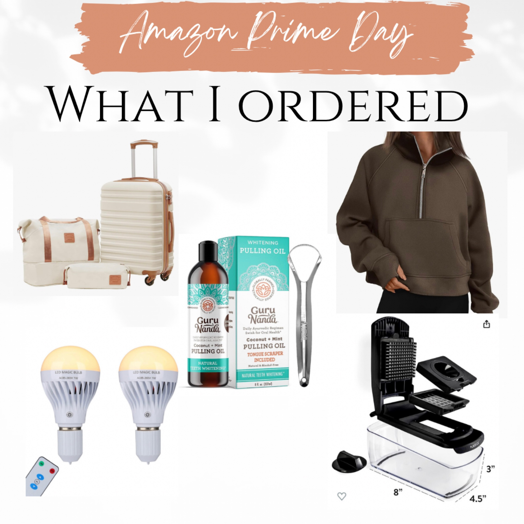 Everything I ordered on Prime Day! 

#LTKxPrime #LTKfindsunder100