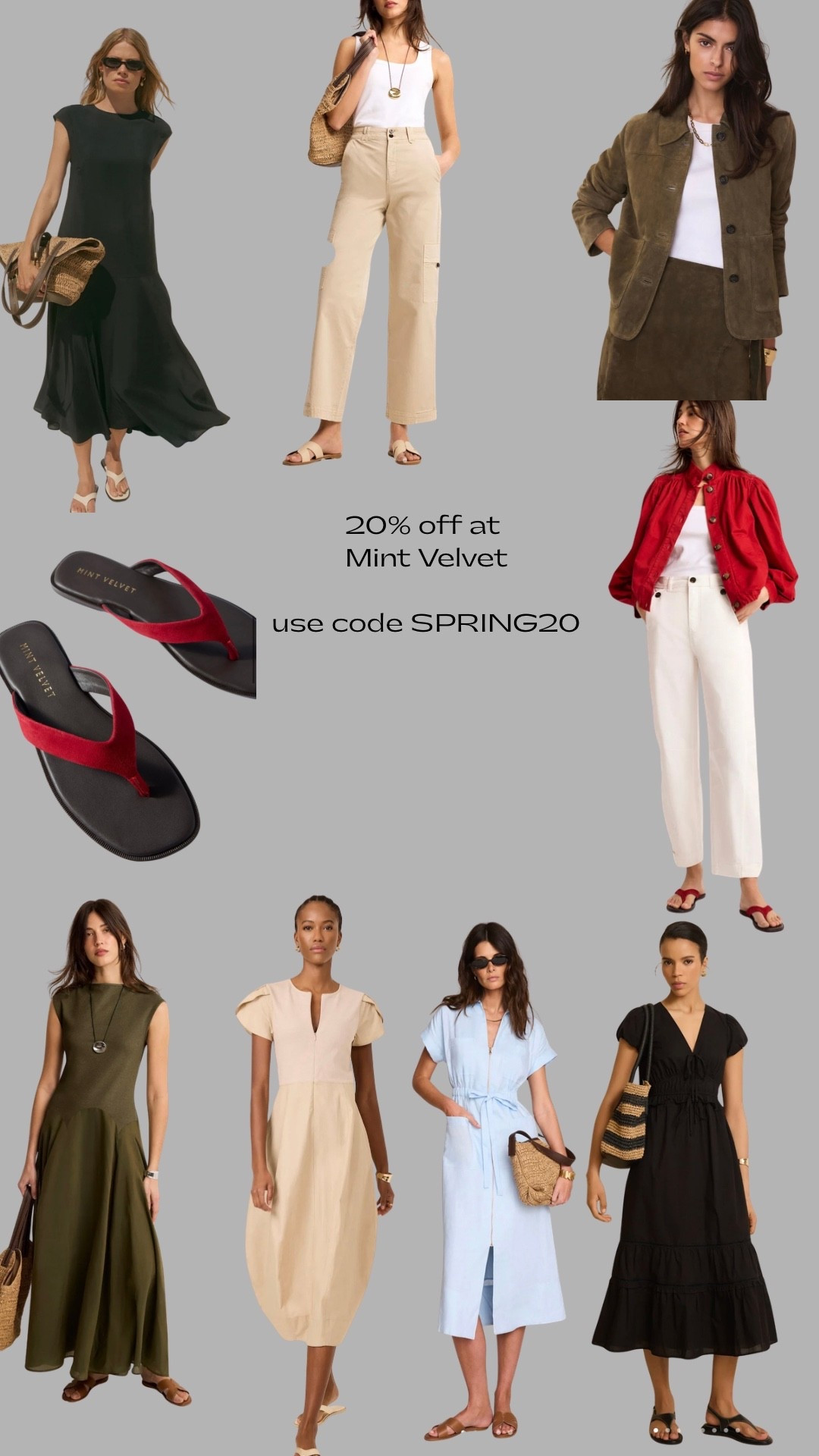 There’s 20% spring and summer styles @Mint Velvet  - use code SPRING20

#LTKspring #LTKstyletip #LTKuk