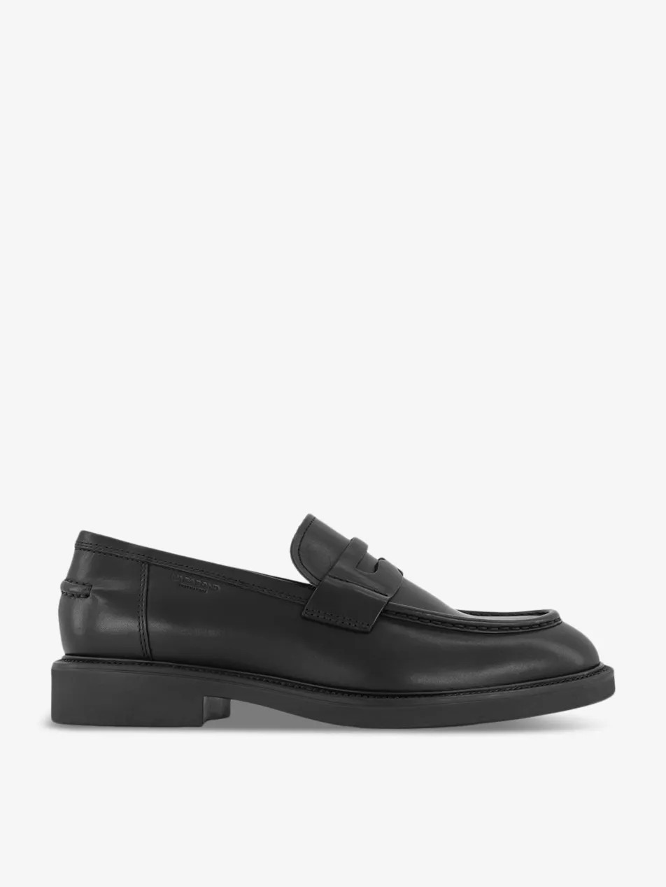 Alex M slip-on leather penny loafers | Selfridges