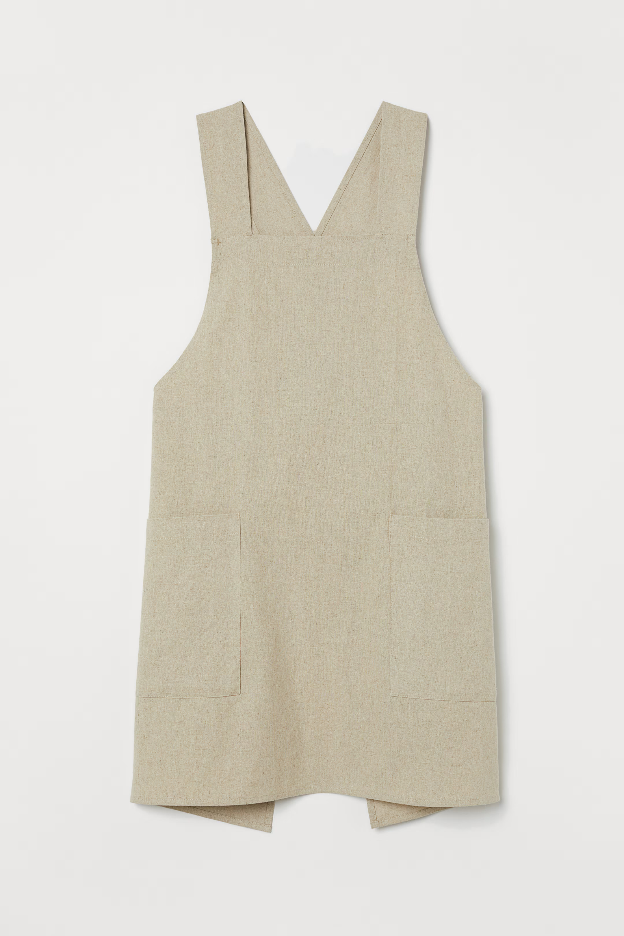 Linen-blend Apron | H&M (US + CA)