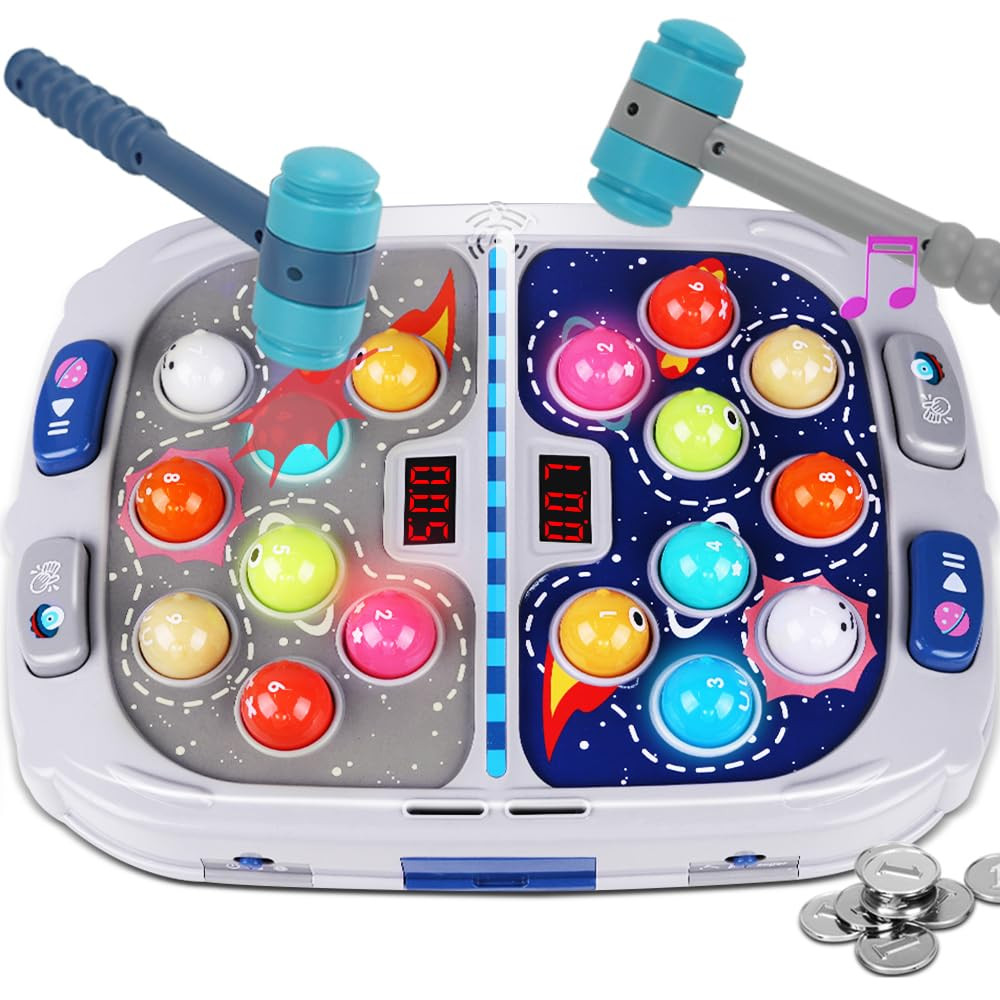 Whack Game Mole for Toddler, Toys for 3-12 Year Old Boys and Girls, Kids Whack Pound Game,Gifts f... | Amazon (US)