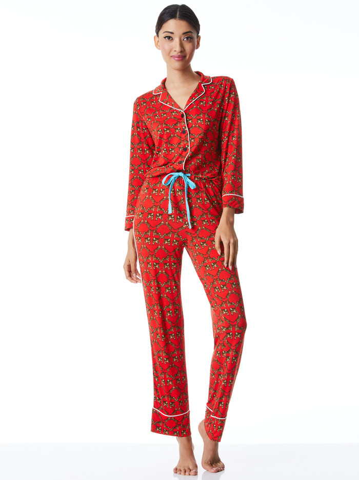 POSH PEANUT X A+O WOMEN'S PAJAMA SET | Alice + Olivia