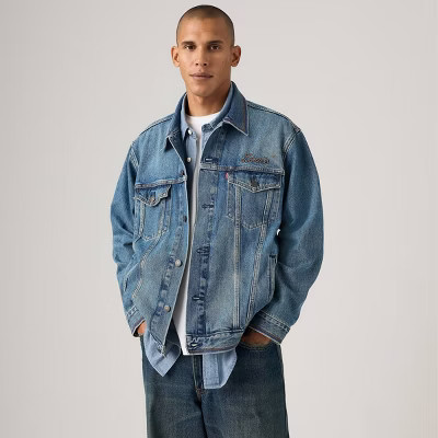 Levi's® Men's Relaxed Fit Trucker Jacket - Mid Day Rodeo | Target