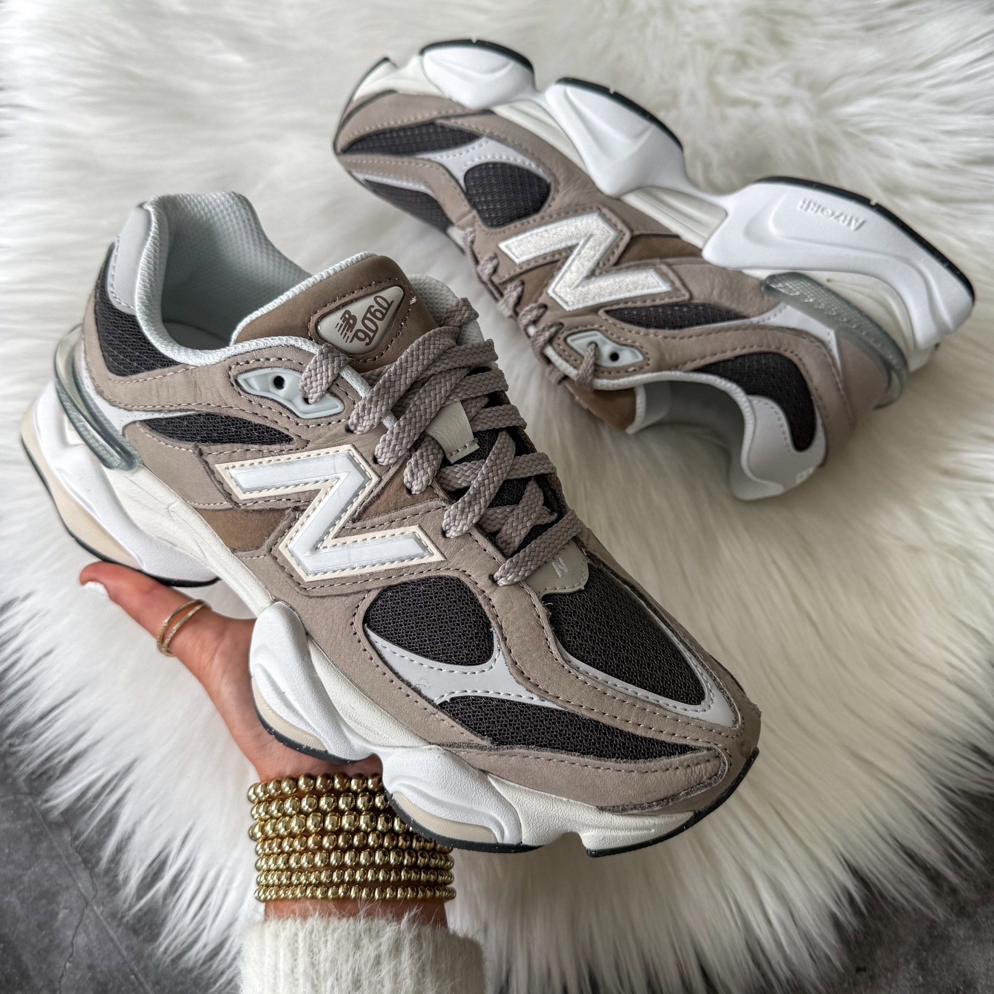 New balance 9060 unisex sneakers I went down a half size 