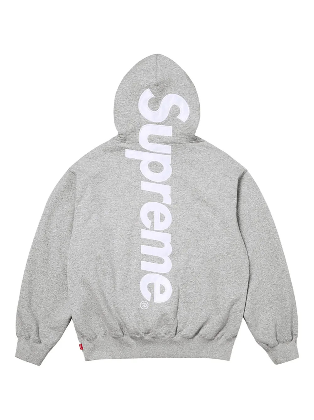 logo appliqué hoodie | Farfetch Global